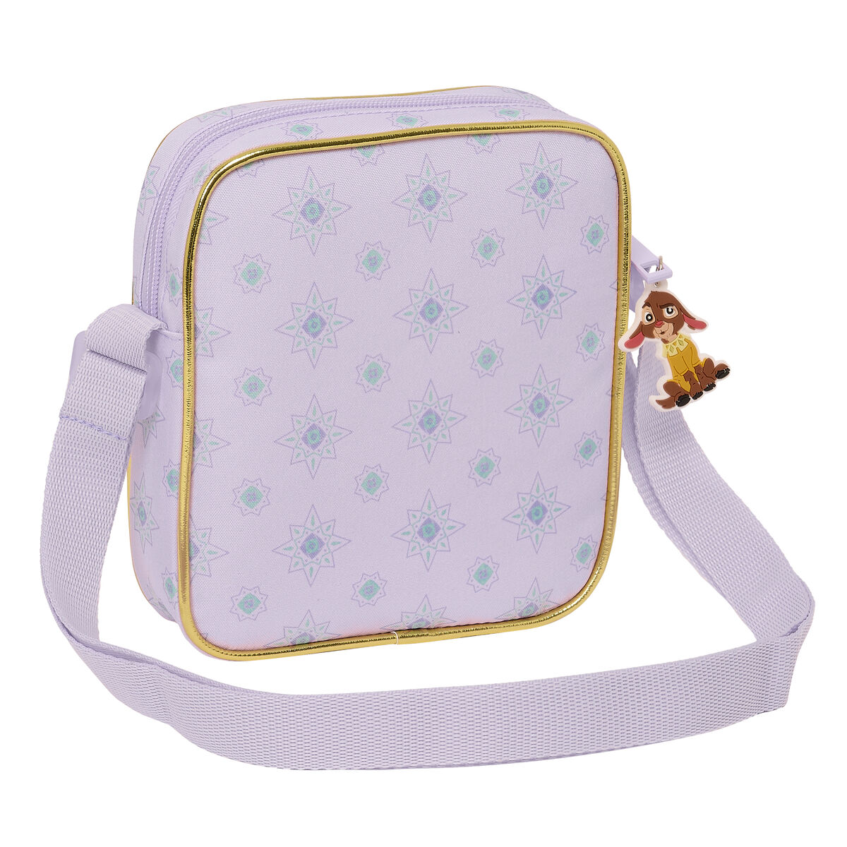 Borsa a Tracolla Wish Lilla 16 x 18 x 4 cm